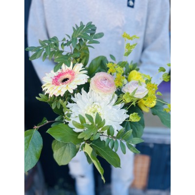Bouquet de fleurs - Choix du fleuriste - Pastel